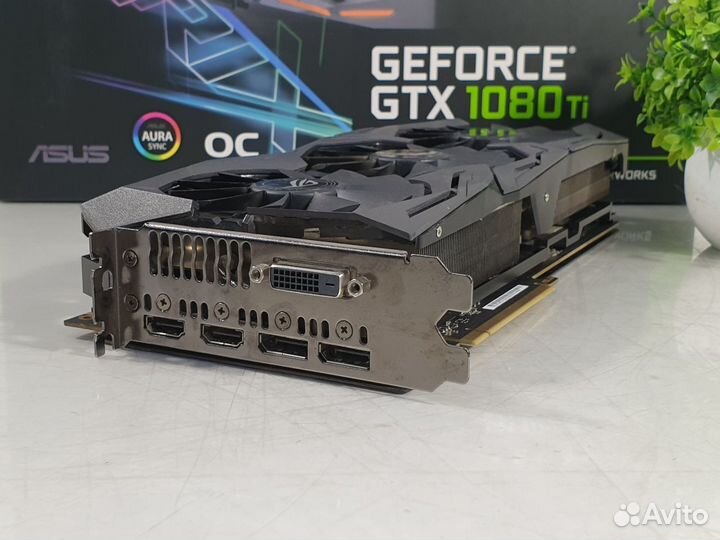 Видеокарта (Asus, nvidia, GTX 1080 Ti, ROG Strix G