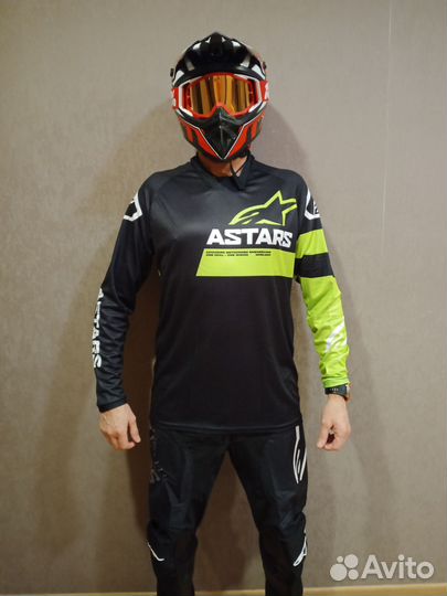 Джерси и штаны Alpinestars Red Bull мотокросс 2XL