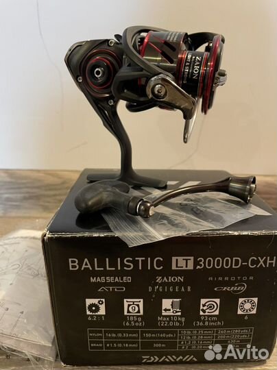 Подарок рыбаку Катушка Daiwa Ballistic LT 3000D-CX