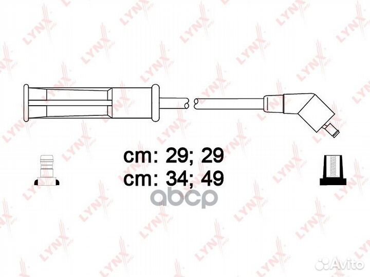 Провода высоковольтные renault Clio 1,4-1,6 98