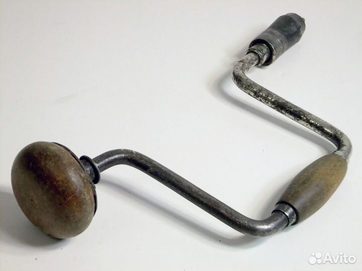 Ручная дрель 1930е СССР старинная антикварная