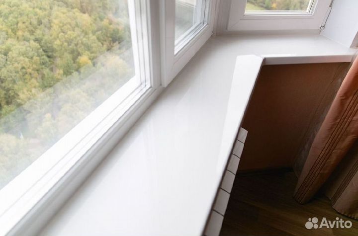 Подоконник белый