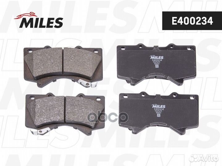 Колодки тормозные передние (без датчика) (Смесь