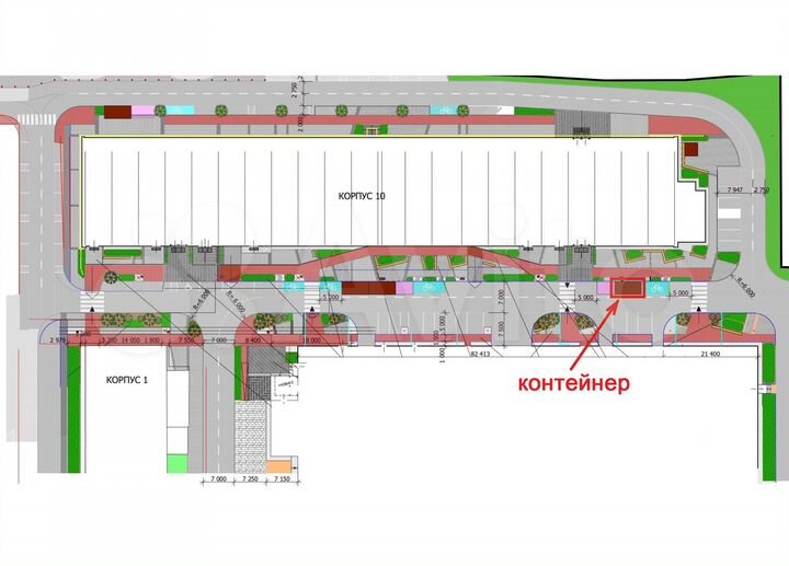 Торговая площадь, 14 м²