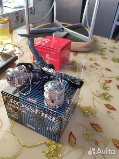 Катушка daiwa crossfire 1550x