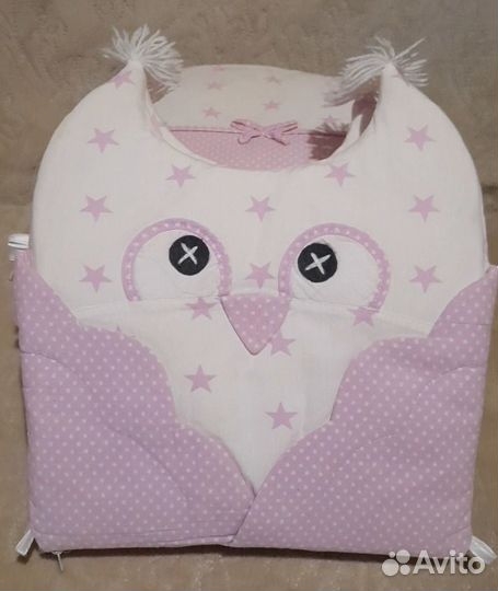 Бортики-подушки в детскую кроватку 12шт