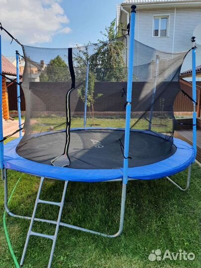 Батут с сеткой