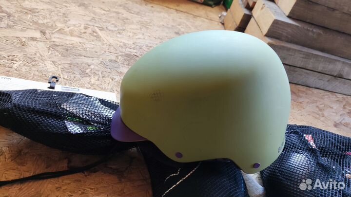 Шлем для сноуборда, налокотники, защита запястий