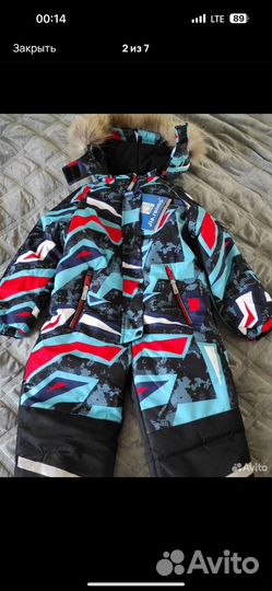 Зимний комбинезоном очень теплый