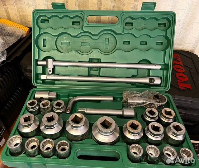 Набор головок грузовой 3/4