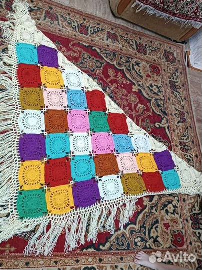 Вязанная накидка, палантин, шаль и Шарф. Новые