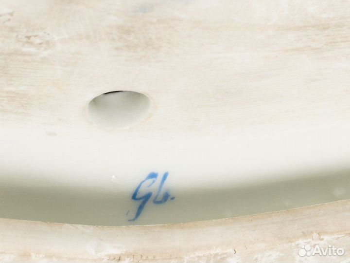 Антикварная Фарфоровая статуэтка Мейсен 19в 28см