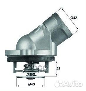 Термостат MB W203,S203 2.6-5.5, C209 3.2-5.5