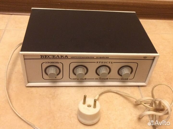 Цветомузыка «Электроника цм-301»ссср