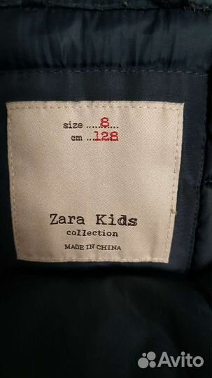 Зимняя куртка Zara на мальчика, на 7-8 лет