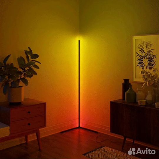 Лампа для фото угловая RGB 120 см