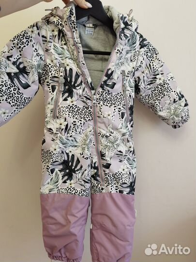 Комбинезон для девочки демисезонный 86