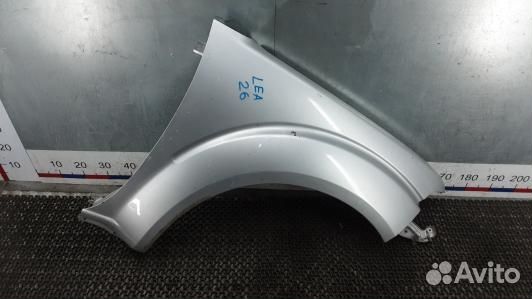 Крыло переднее правое nissan navara D40 (LEA26EC01