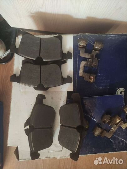Колодки (комплект) перед+зад Opel Astra H