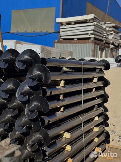 Винтовые сваи Монтаж