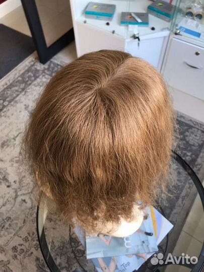 Накладка из волнистых волос