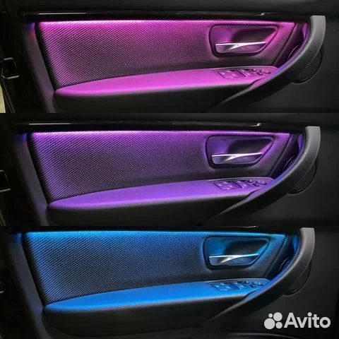 Подсветка салона 11 цветов для BMW F30