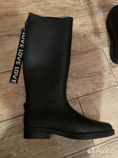 Новые сапоги для верховой езды / резиновые 36 р