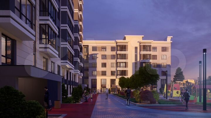 3-к. квартира, 66,4 м², 3/6 эт.