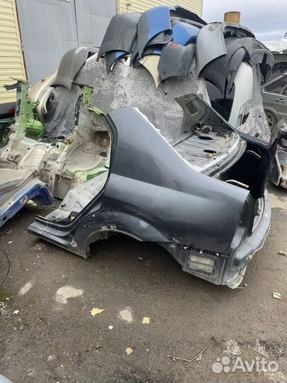 Renault logan Задняя часть кузова