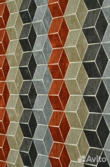 Мебельные ткани Шенилл 3Д cube