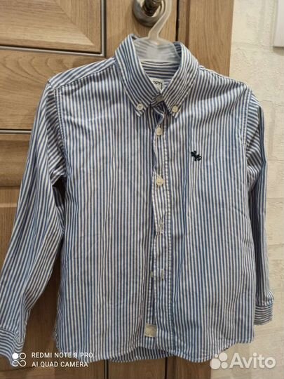Рубашка для мальчика 110