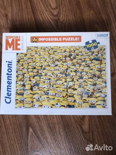 Пазл миньоны Клементони