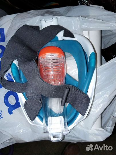 Маска для снорклинга декатлон