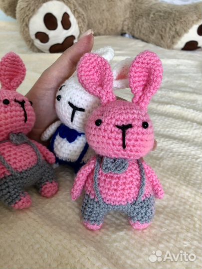 Вязанные игрушки ручной работы