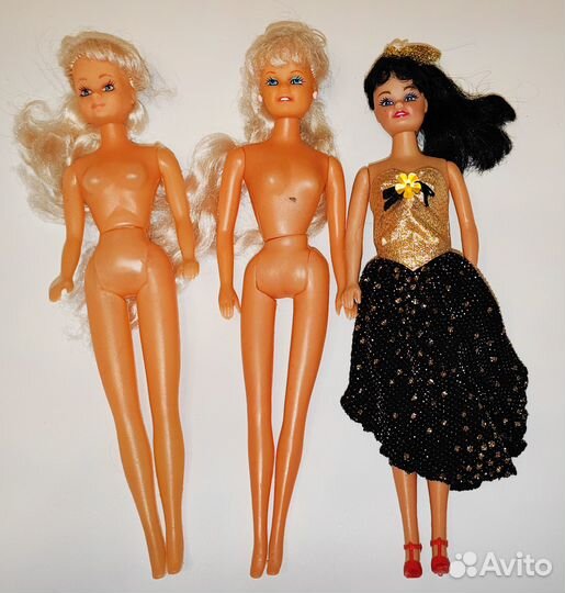 Куклы аналоги барби 90-х (3шт.)