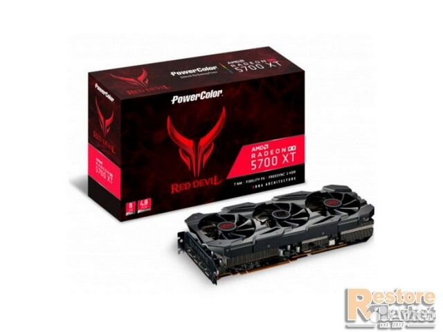Видеокарта AMD RX 5700XT 8GB PowerColor Radeon Red