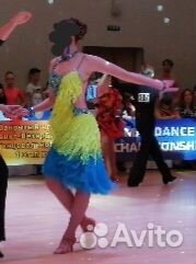 Платье для спортивных бальных танцев