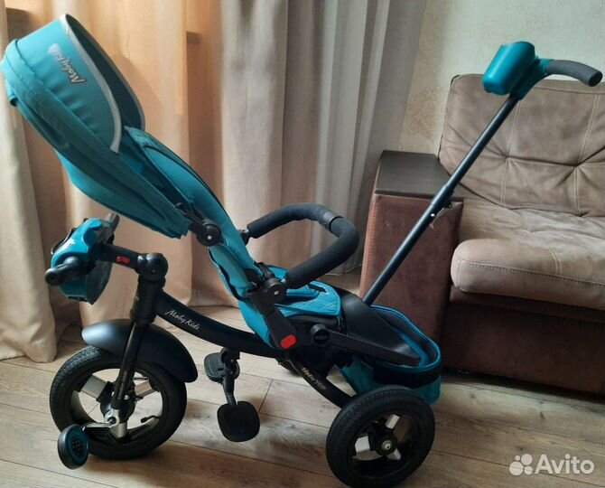 Детский трехколесный велосипед Moby kids newLeader