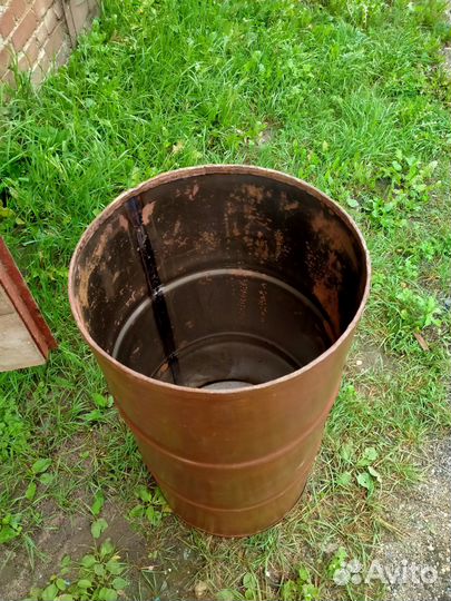 Бочка металлическая