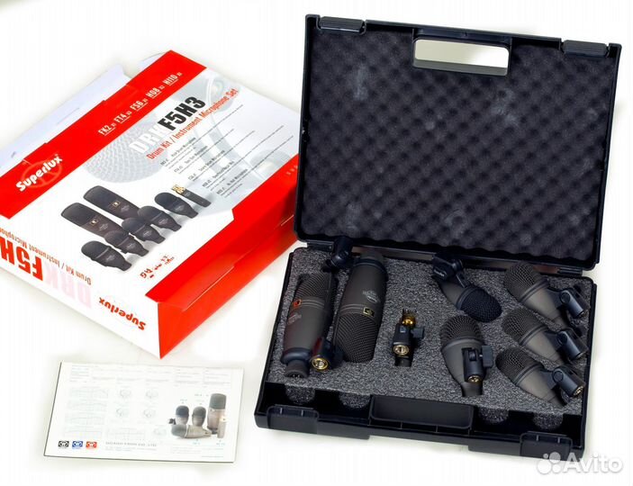 Набор инструментальных микрофонов Superlux drkf5H3