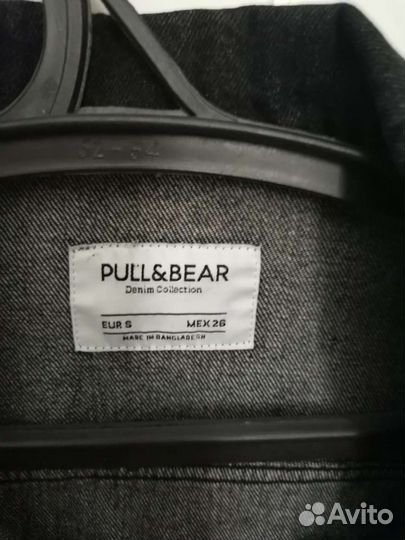 Куртка джинсовая pull&bear оверсайз