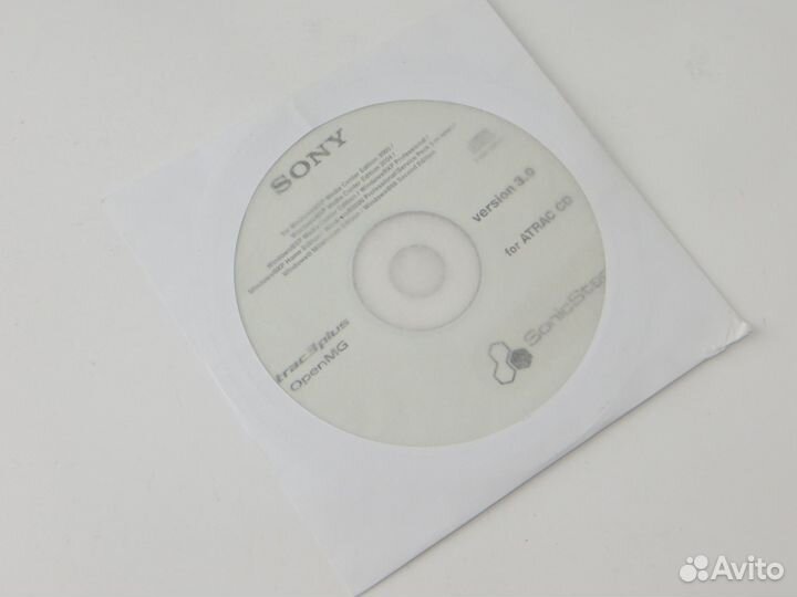 Оригинальный CD с SonicStage 3.0 для Sony Walkman