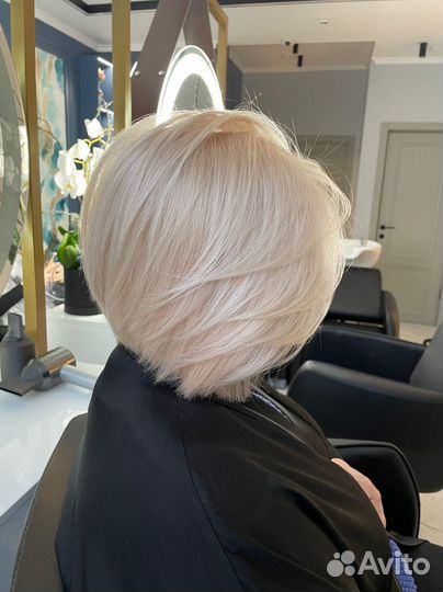 Окрашивание волос блонд