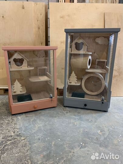 Витрина для шиншилл, хорьков, дегу. Клетки