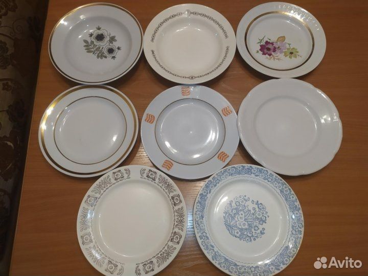 Тарелки разные см описание 19 шт
