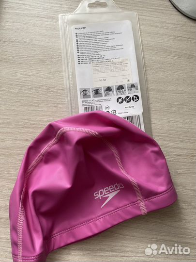 Шапочка для плавания женская