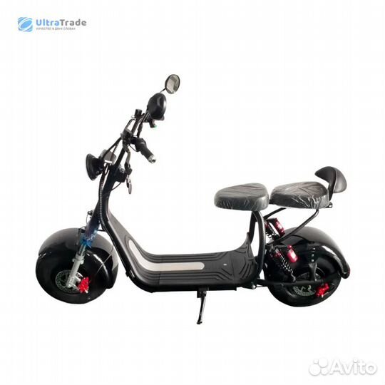 Электроскутер Citycoco Electric Scooter Green HS2