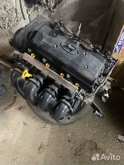 Двигатель hyundai i20 1.4