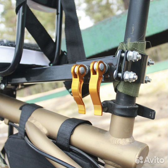 Детское велокресло переднее