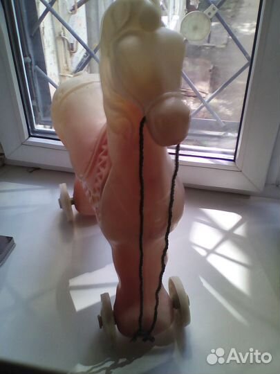 Лошадка на колесиках 70-е годы XX века